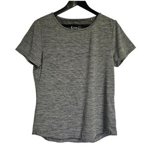Zyia women's black and white Active tee